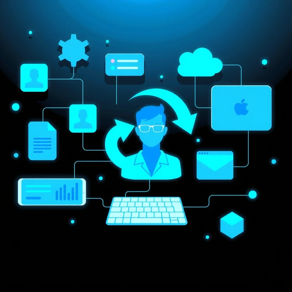 Personalization technology illustration